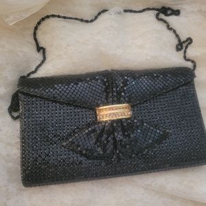 Vintage Jotta Alluminum Rhinestone Evening Bag